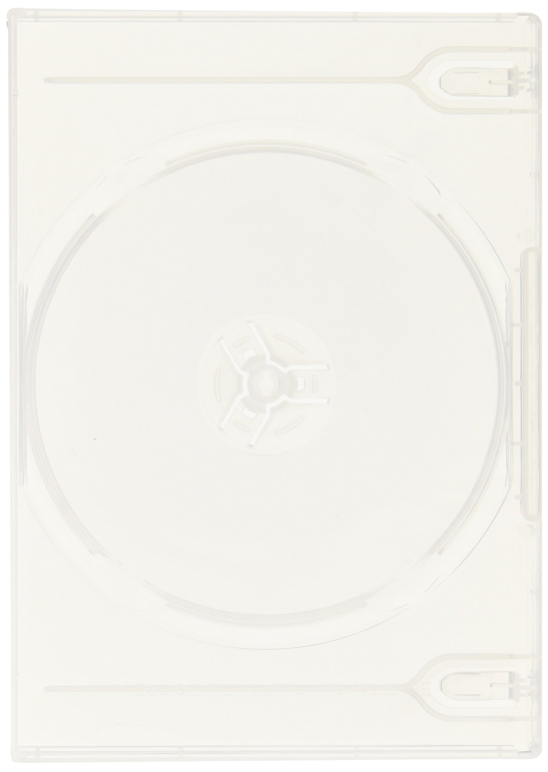 エレコム トールケース DVD BD 対応 標準サイズ 2枚収納 10個セット クリア CCD-DVD06CR