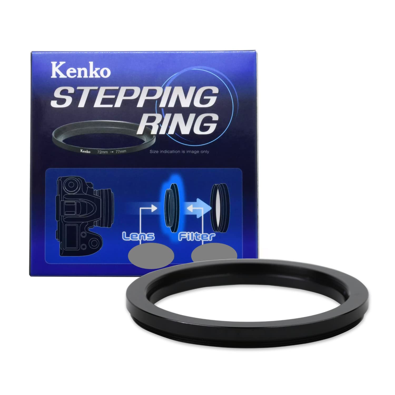 逆輸入モデル Kenko レンズフィルター径変換アダプター STEPPING RING ステップダウンリング 67-58mm 899175