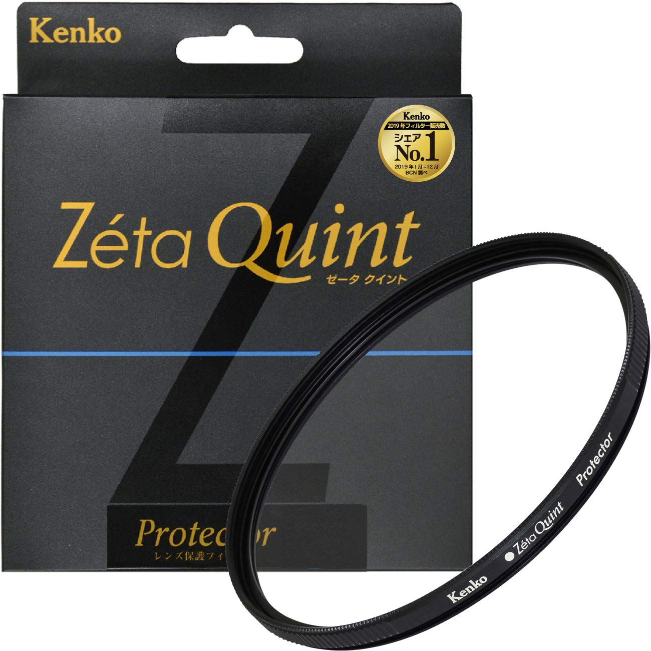 Kenko レンズフィルター Zeta Quint プロテクター 58mm レンズ保護用 118528