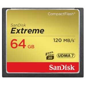 サンディスク コンパクトフラッシュ 64GBエクストリーム SDCFXSB-064G-J61