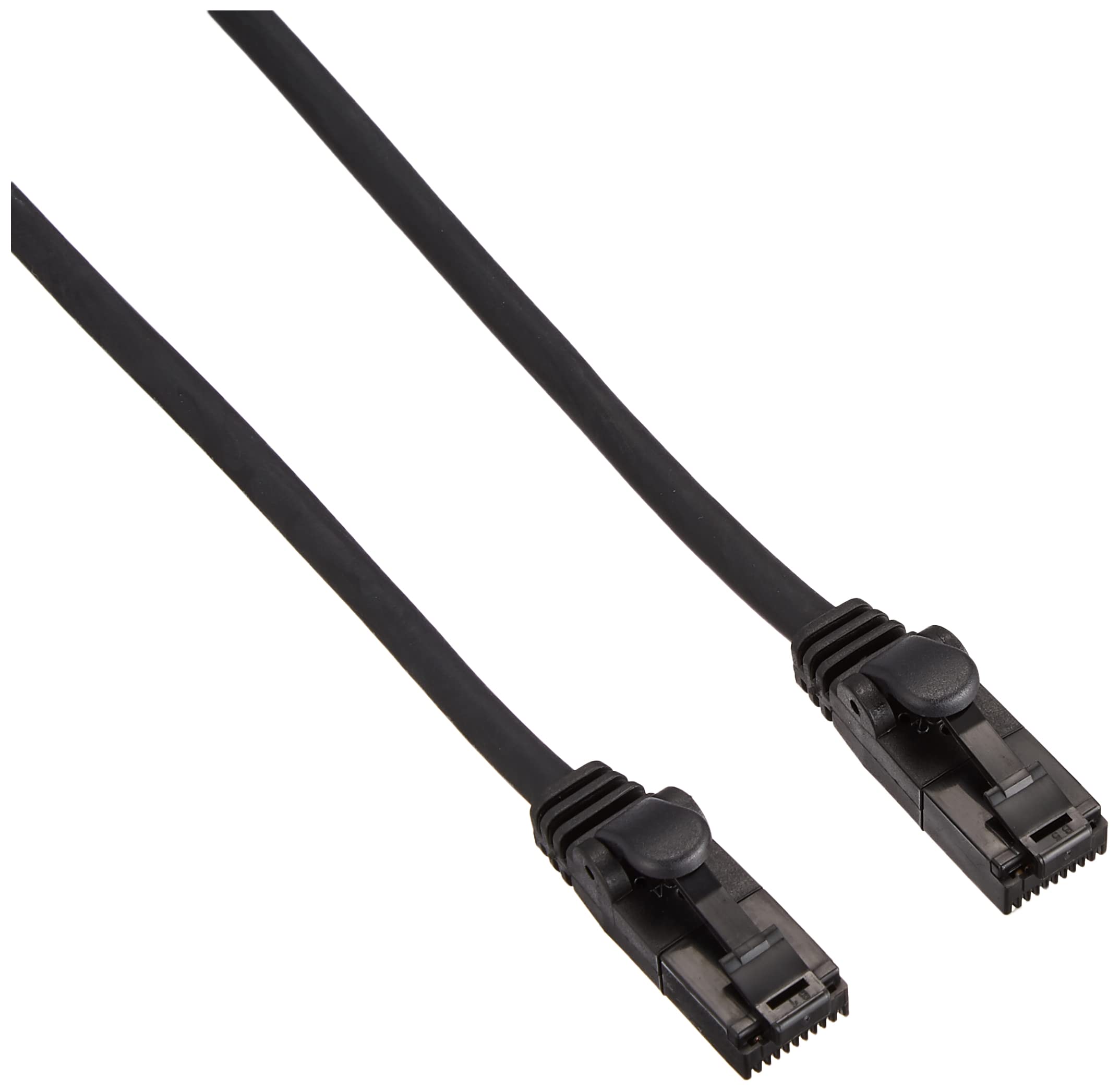 エレコム LANケーブル CAT6 3m ツメが折れない 爪折れ防止コネクタ cat6対応 スタンダード ブラック LD-C6T/BK30