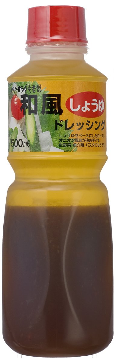 ケンコー(Kenko) マヨネーズ 神戸サラダ壱番館和風しょうゆドレッシング 500ml×4個