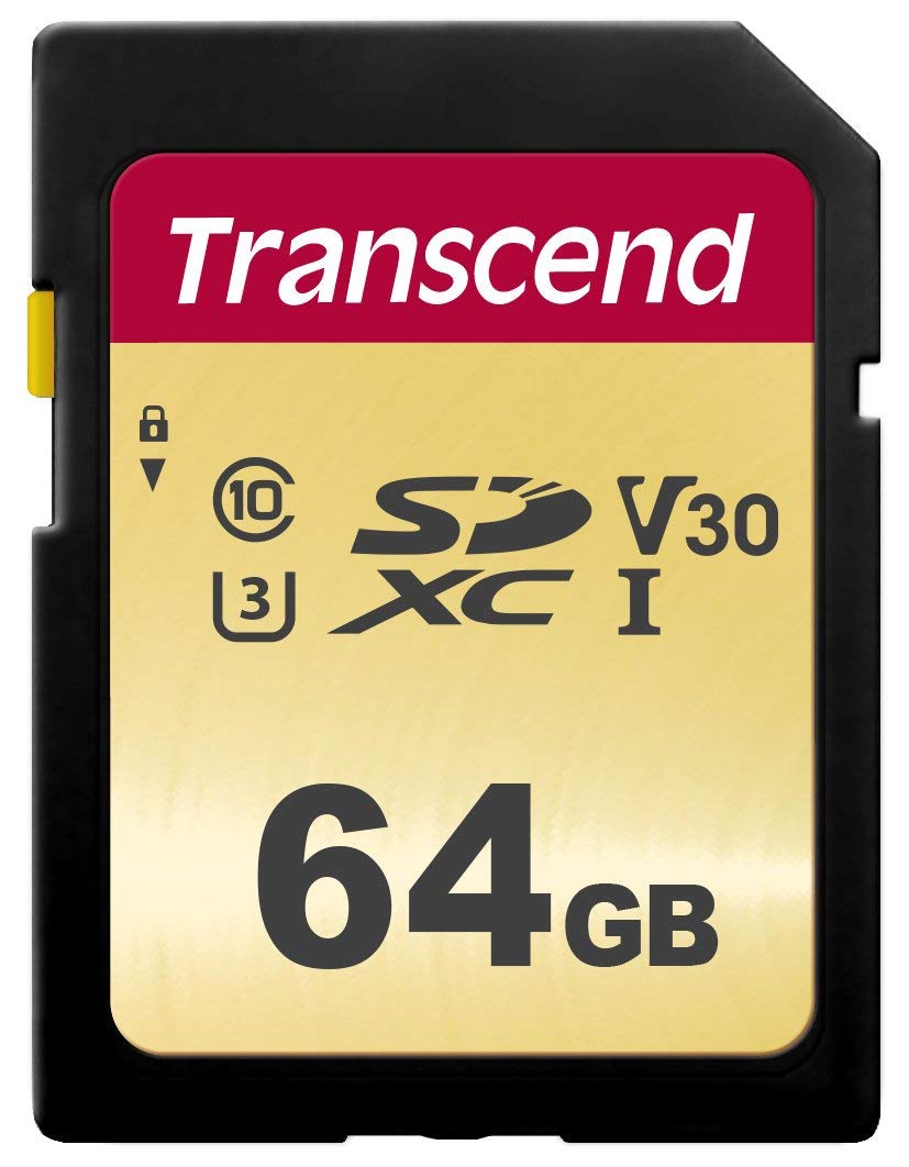 トランセンドジャパン SDカード 64GB MLC NAND 採用 UHS-I U3 V30 Class10 データ復旧ソフト無償提供TS64GSDC500S-E