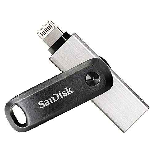 SanDisk サンディスク iXpand Flash Drive Go iPhone iPad/PC用 Lightning + USB-A 回転式 128GB USBメモリSDIX60N-128G [並行輸入品]