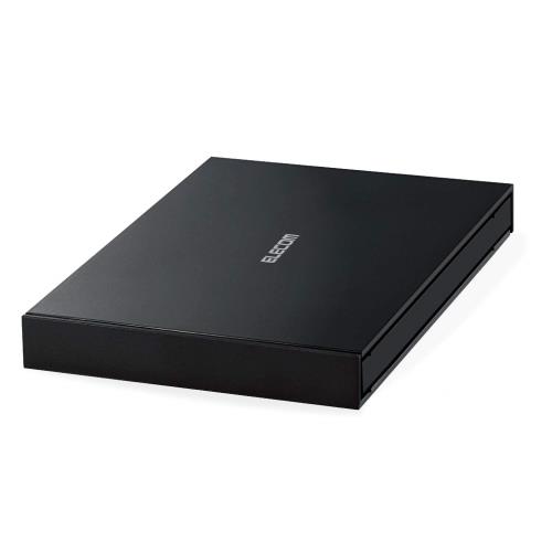 エレコム 外付けSSD ポータブル 500GB PS4(メーカー動作確認済) USB3.1(Gen1)対応 ブラック ESD-EJ0500GBK