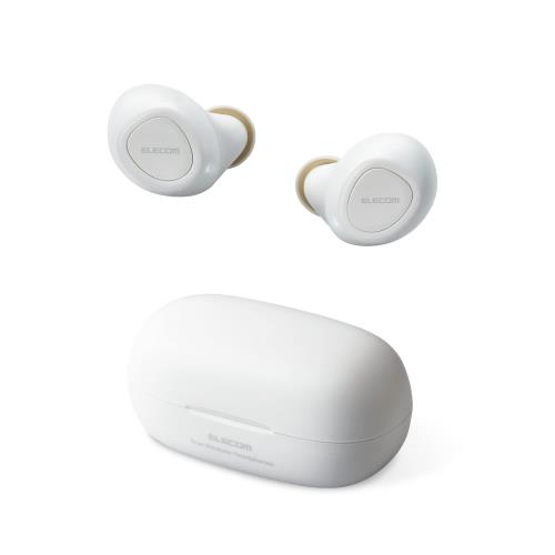 エレコム ワイヤレス イヤホン Bluetooth接続 トゥルーワイヤレス FAST MUSIC TWS10 ホワイト LBT-TWS10WH