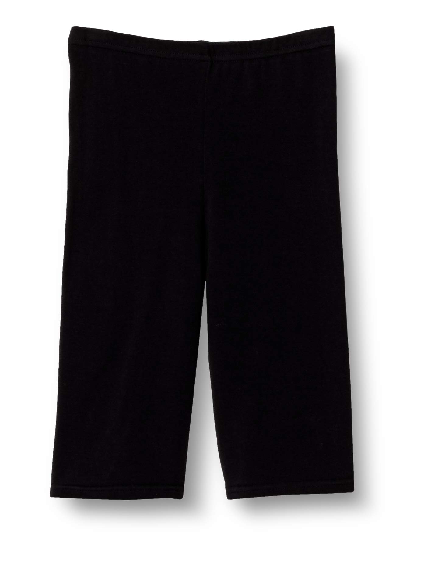 [オカモト] くろぱん 綿混 スパッツ のびのび 5分丈 キッズ スクール 制服 通園 通学 オーバーパンツ 919-830 ガールズ ブラック 日本 140