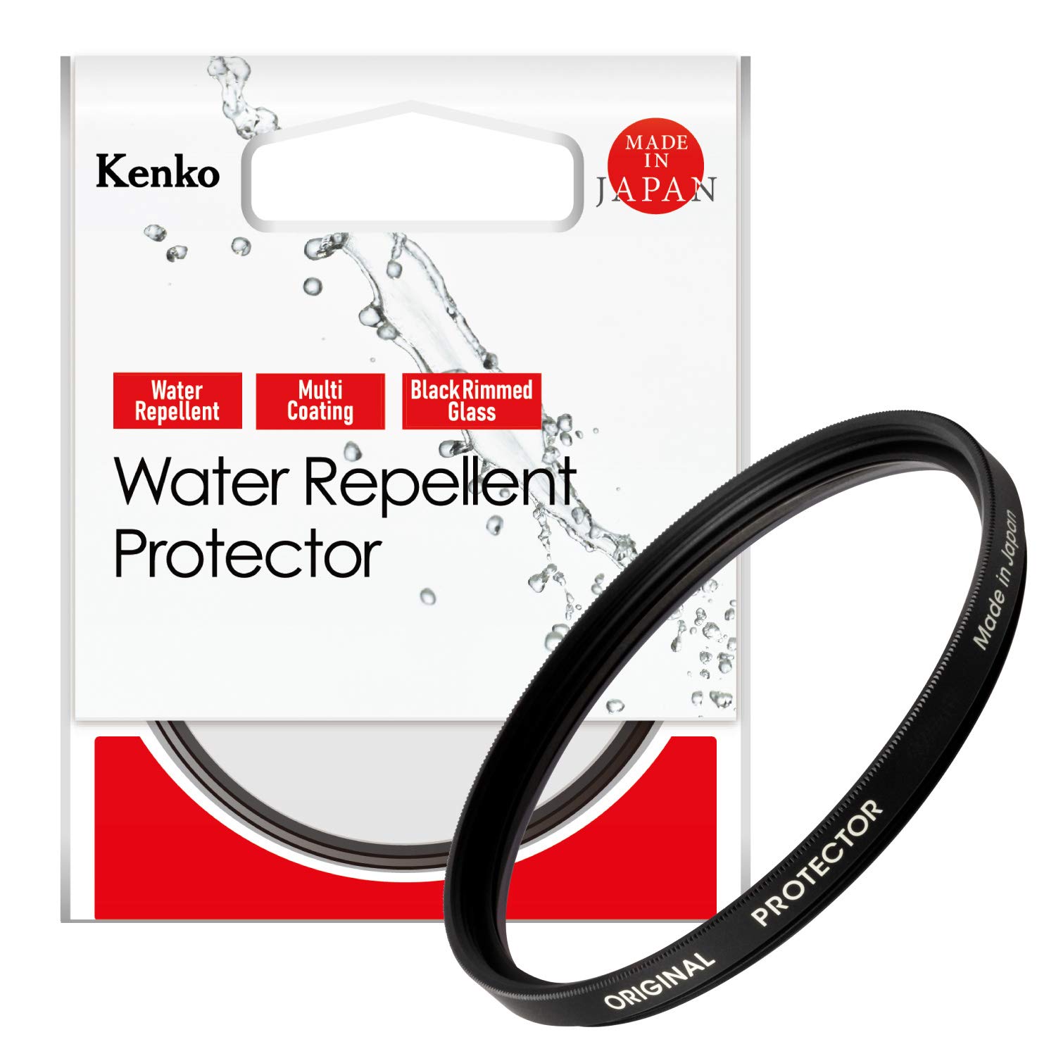 Kenko Original 撥水レンズプロテクター 52mm 撥水・防汚コーティング レンズ保護用 日本製 005071