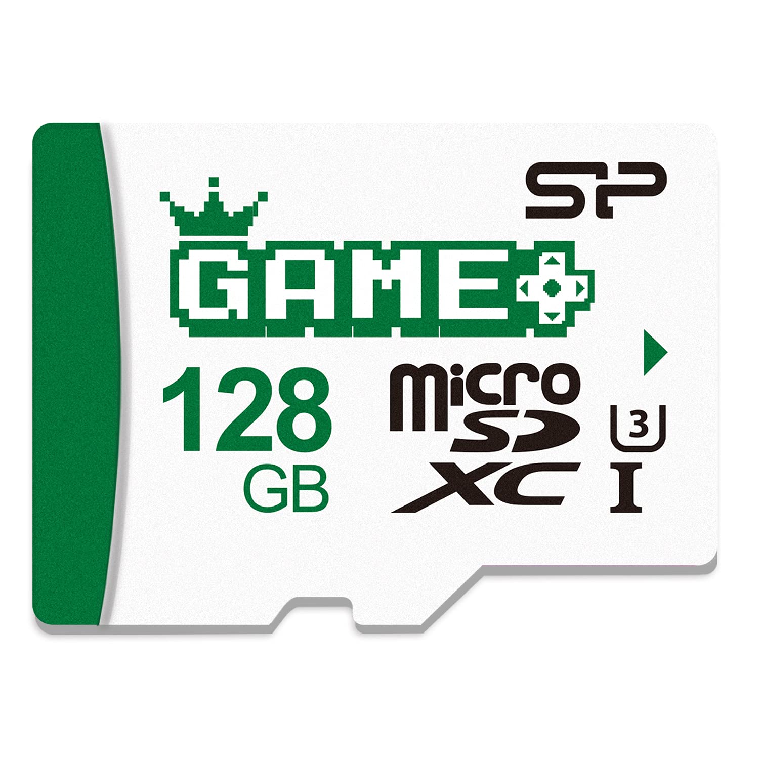 シリコンパワー 128GB SDXC microSDカード ゲーミング向けNintendo Switch 動作確認済UHS-1 U3 V30 アダプター付き SP128GBSTXDV3V1NAC