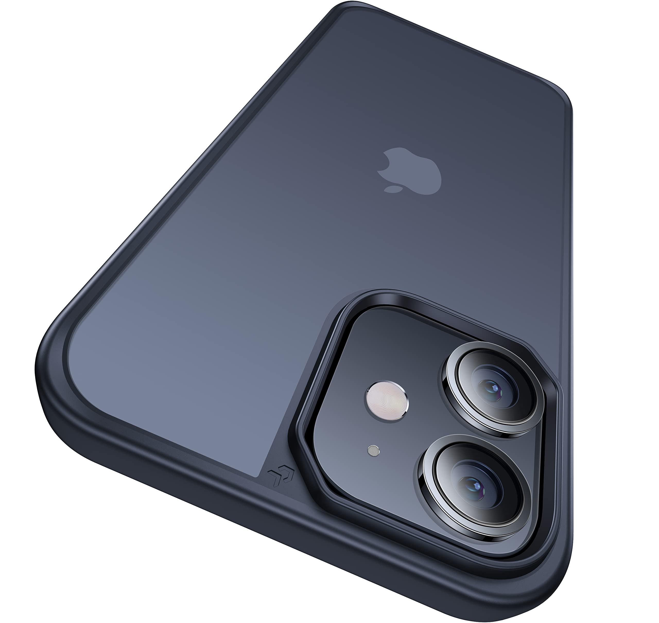 CASEKOO iPhone12 ケース iPhone12Pro ケース 指紋防止 米軍MIL規格 耐衝撃 2022年新型 黄変防止 耐久 ストラップホール付き ワイヤレス