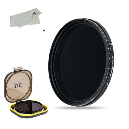 JJC 可変式NDフィルター 55mm 減光フィルター ND2-2000調整可能 18層マルチコーティング Sony FE 28-70mm E 18-135mm FE 35mm F1.8 / Niko