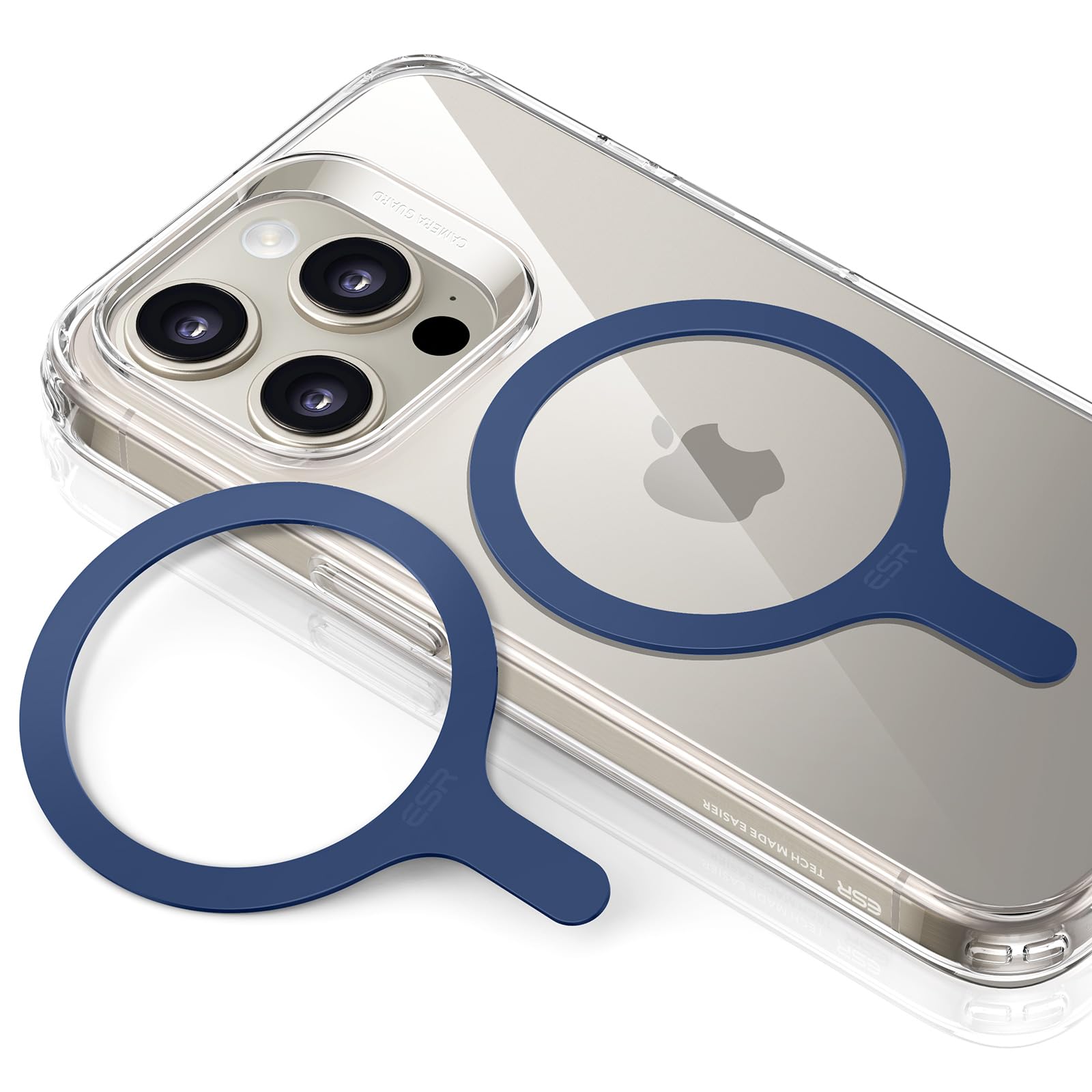 ESR magsafe リング マグセーフ シール 磁気ワイヤレス充電対応キット Mag Safe対応メタルリング Halo Lockユニバーサルリング360 i Phone15/14/13/12シリ