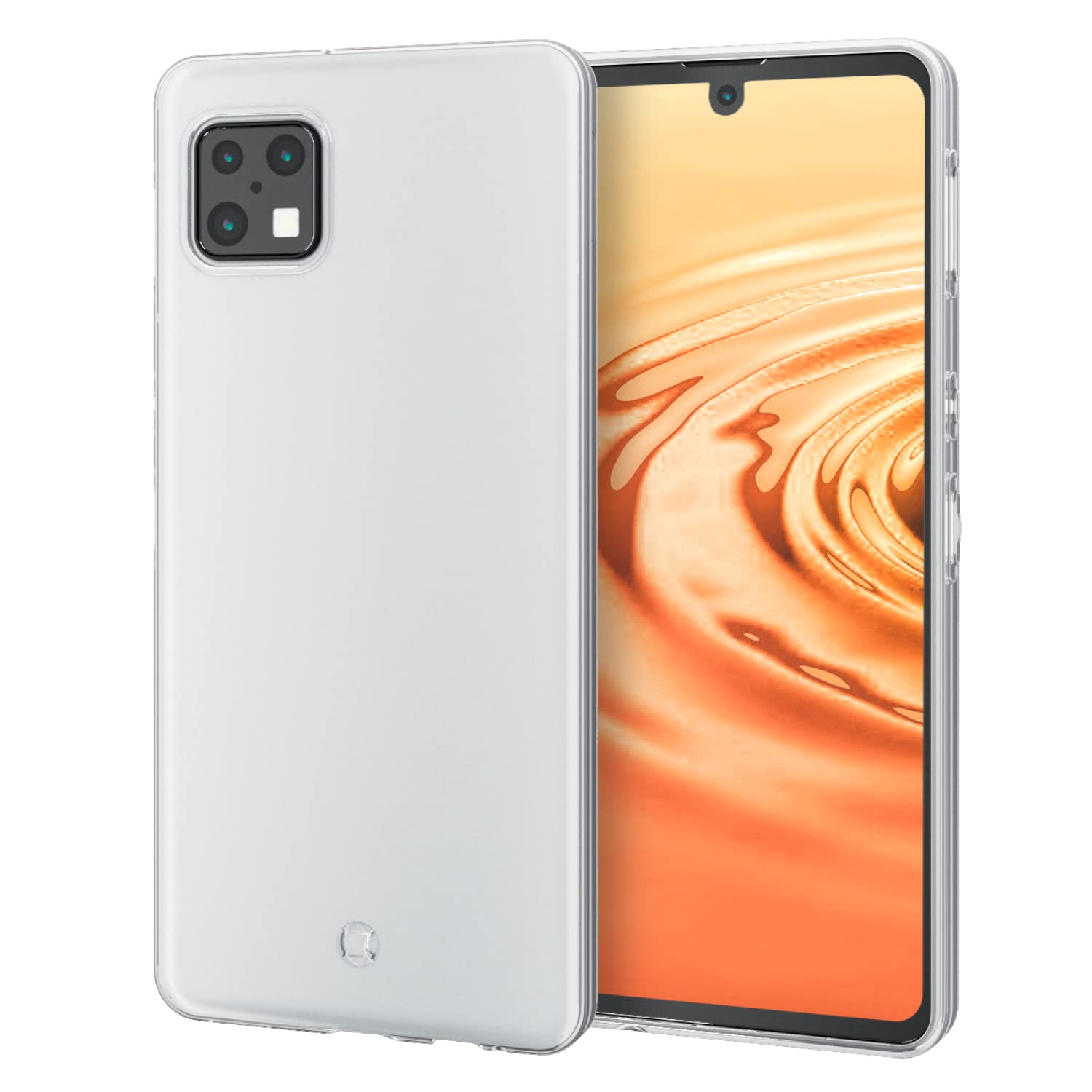 エレコム AQUOS sense6 ソフトケース 極み クリア PM-S213UCTCR