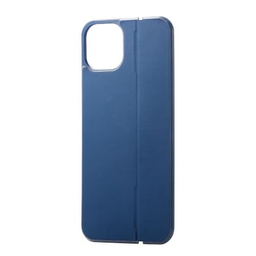エレコム i Phone 13 背面パネル スタンド機能付き MAGKEEP ブルー PM-A21BMAG01BU