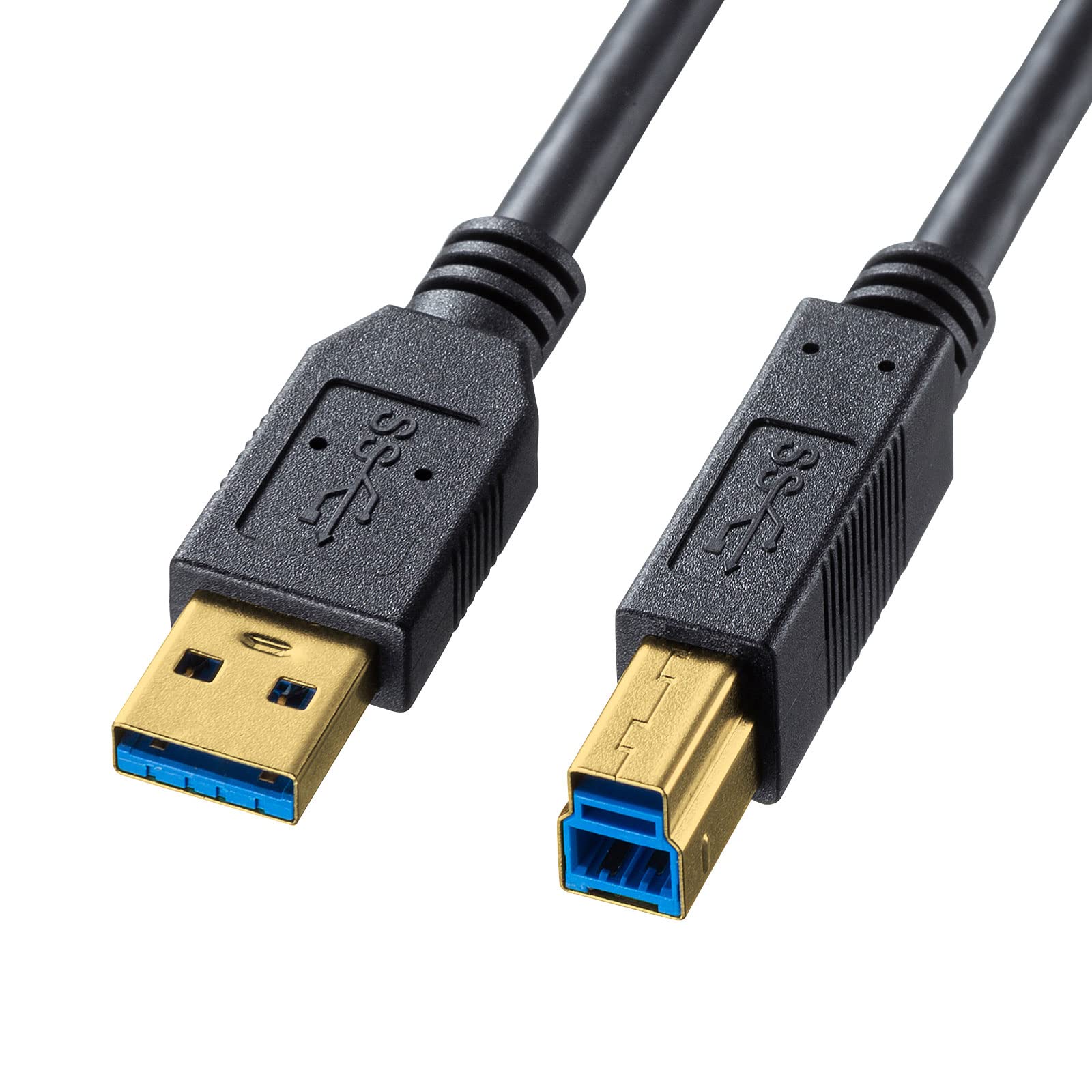 サンワサプライ USB3.0ケーブル(ブラック・1m) KU30-10BKK