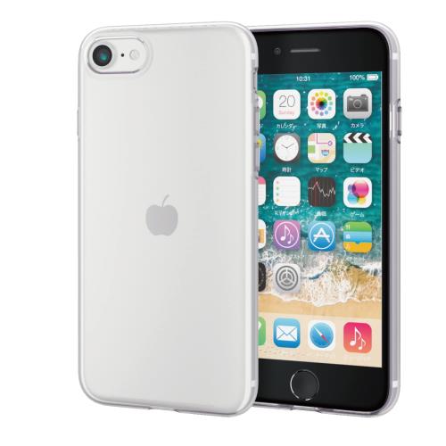 エレコム i Phone SE (第2世代/第3世代) / 8 / 7 用 ケース ソフト 極み設計 黄変防止 クリア PM-A22SUCT2CR