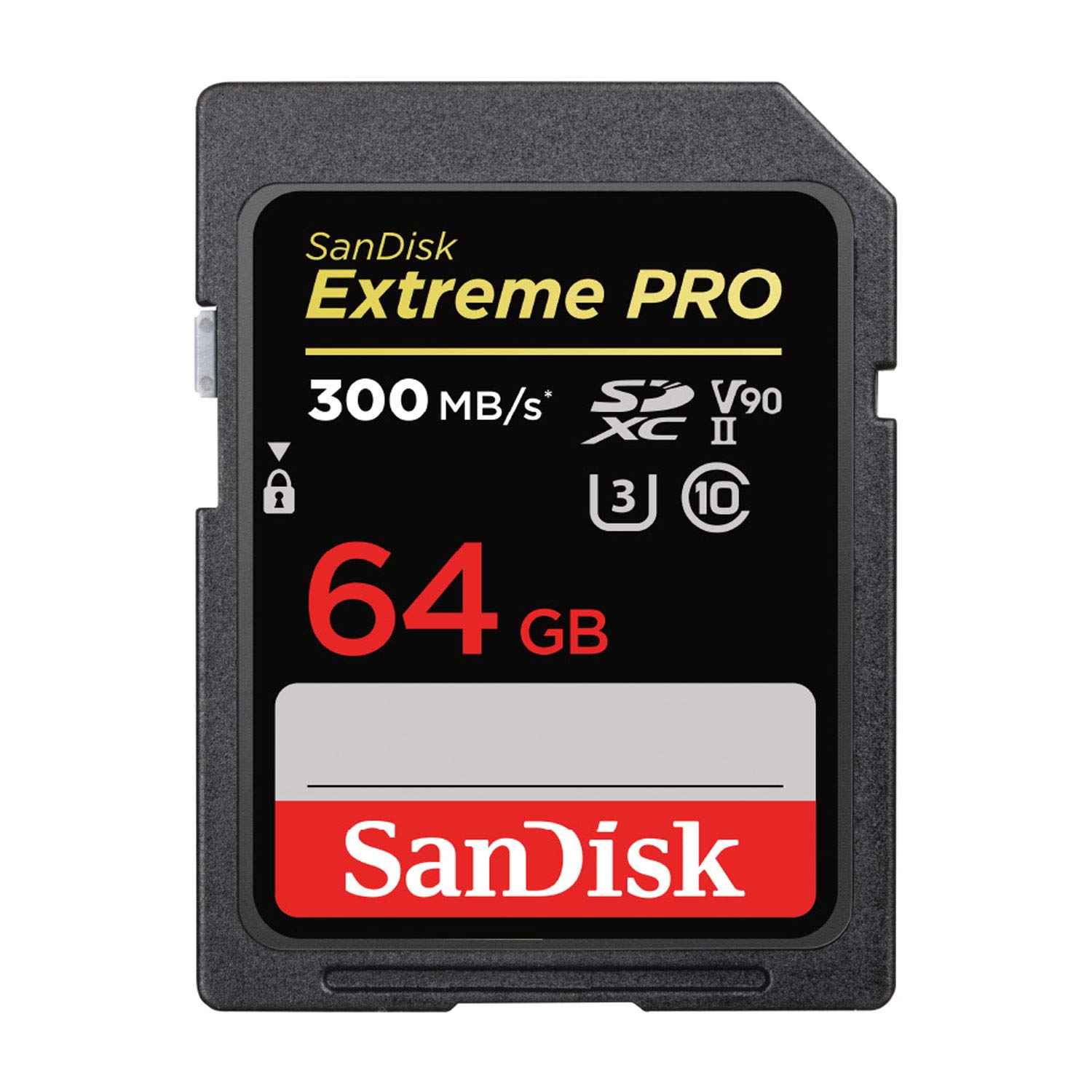 サンディスク 正規品 SDカード 64GB SDXC Class10 UHS-II V90 読取最大300MB/s SanDisk Extreme PRO SDSDXDK-064G-GHJIN 新パッケージ