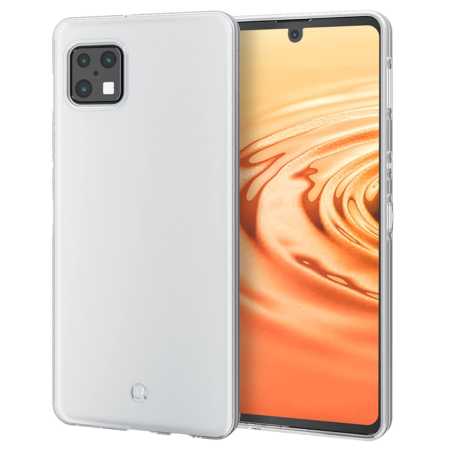 エレコム AQUOS sense6s (SHG07) / sense6 (SH-54B SHG05) ケース カバー ソフト TPU ストラップホール付 極み設計 クリア PM-S221UCTCR