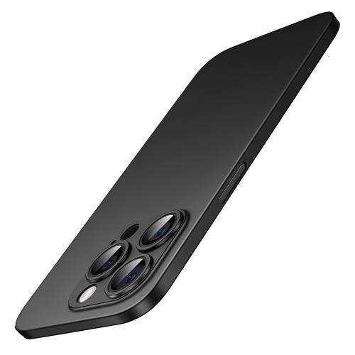 JEDirect 超薄型 (0.35mm薄さ) i Phone 14 Pro ケース 6.1インチ専用 カメラレンズ 保護カバー 軽量 マット質感 PPハードミニマリストケース ワイヤレス充電対応 (