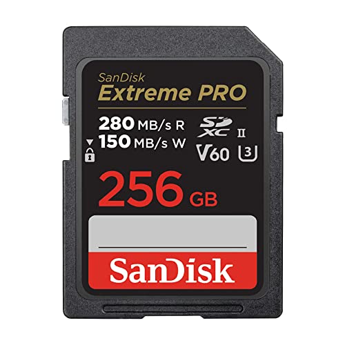 サンディスク 正規品 SDカード 256GB SDXC Class10 UHS-II V60 読取最大280MB/s SanDisk Extreme PRO SDSDXEP-256G-GHJIN 新パッケージ