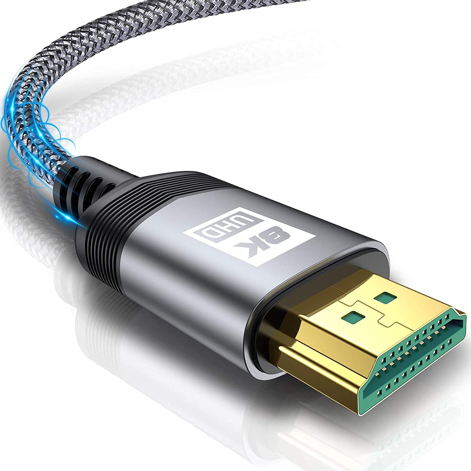8K HDMI ケーブル 4M ハイスピード 48Gbps HDMI 2.1規格HDMI Cable 8K@60Hz 4K@120Hz/144Hz 7680x4320p 超高速 UHD HDR HDCP eARC 3Dイー