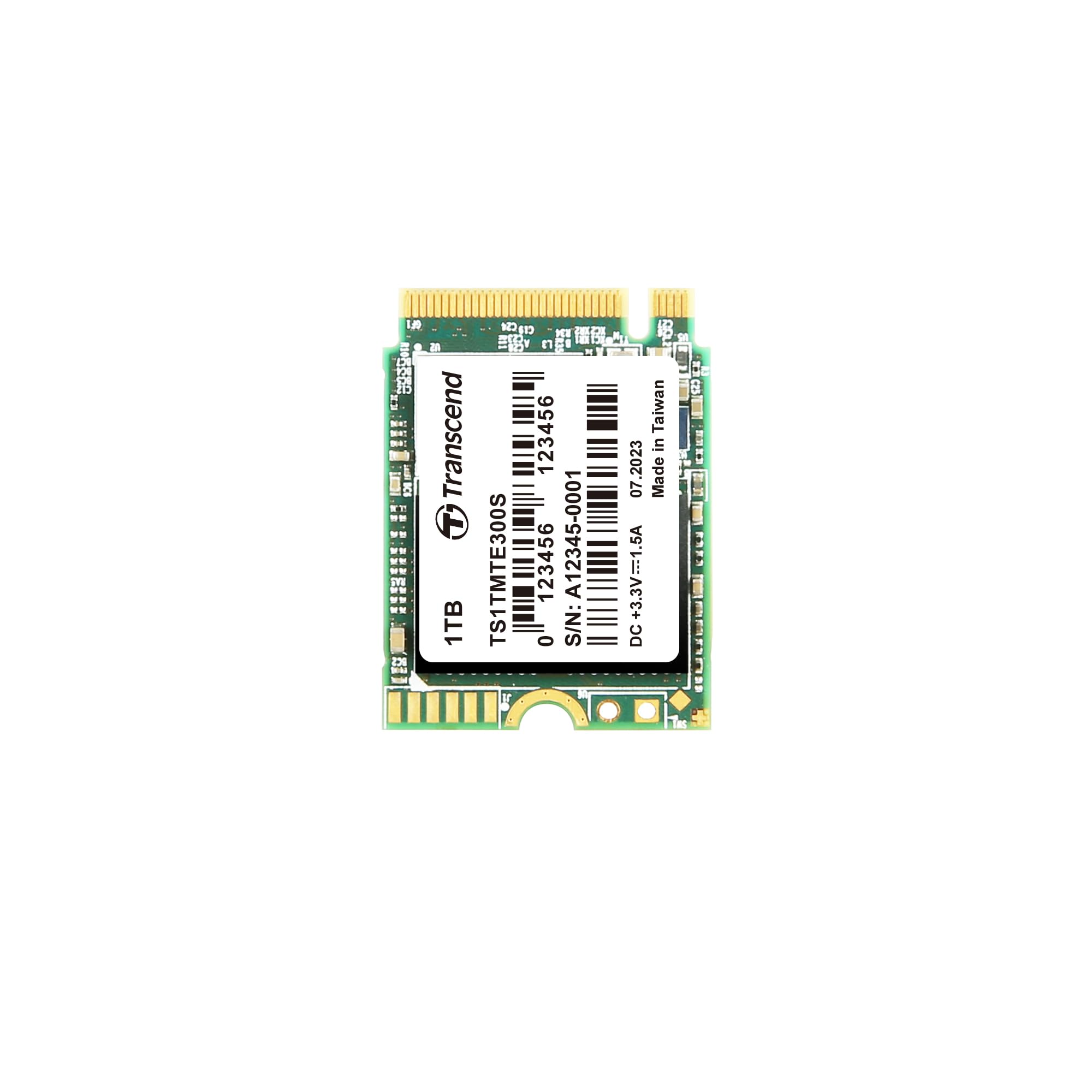 トランセンドジャパン トランセンド 1TB PCIe SSD M.2(2230) NVMe PCIe Gen3×4 M Key TS1TMTE300S