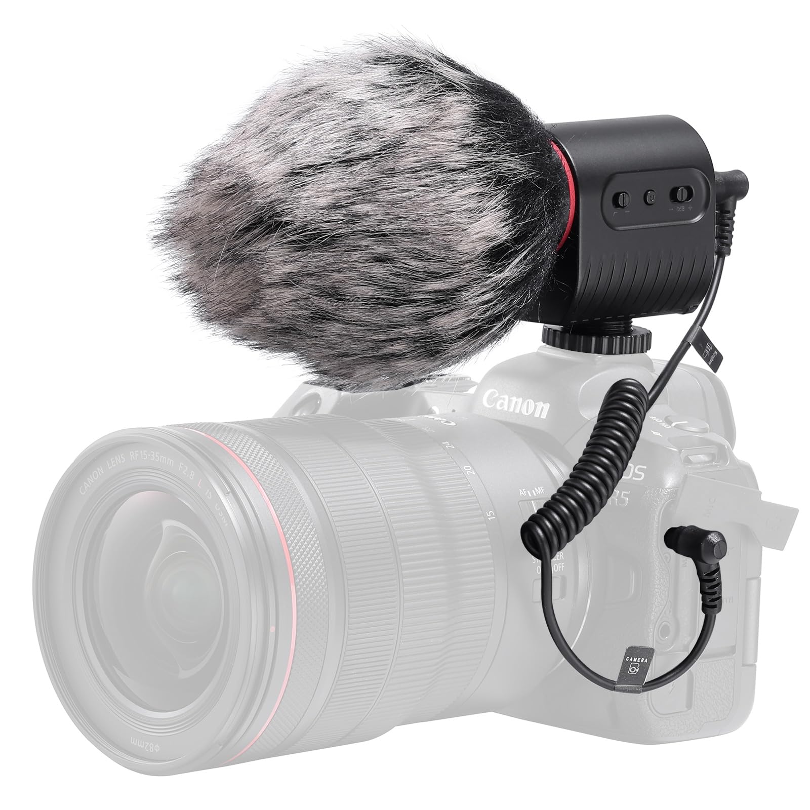 Ulanzi WM-02 Pro カメラ用マイク ビデオマイク ガンマイクロフォン 外付けマイク 超単一指向性 三重ノイズキャンセリング 同時聴取機能