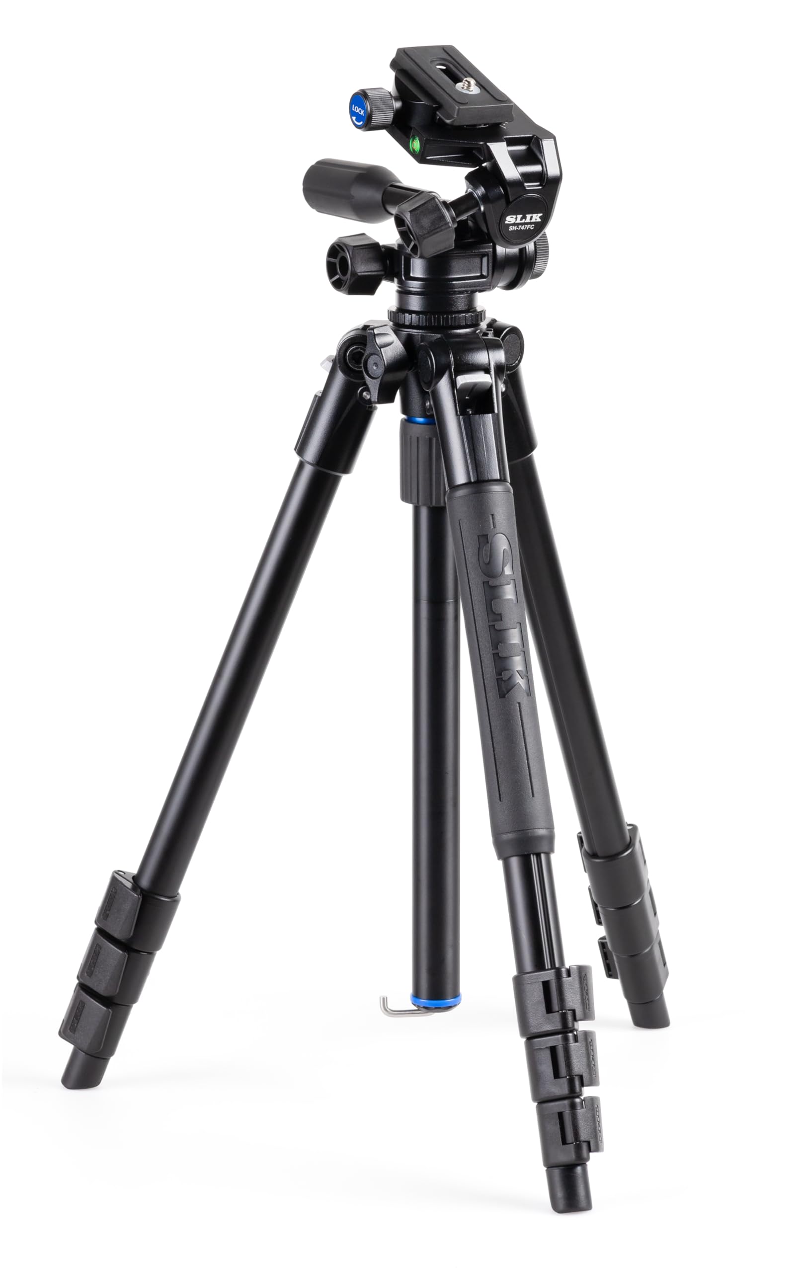 逆輸入モデル SLIK 三脚 PRO AL-324-3WFC ミラーレス/一眼レフカメラ対応 動画対応3ウェイ雲台 アルカスイス規格互換 4段 ラバーグリップ