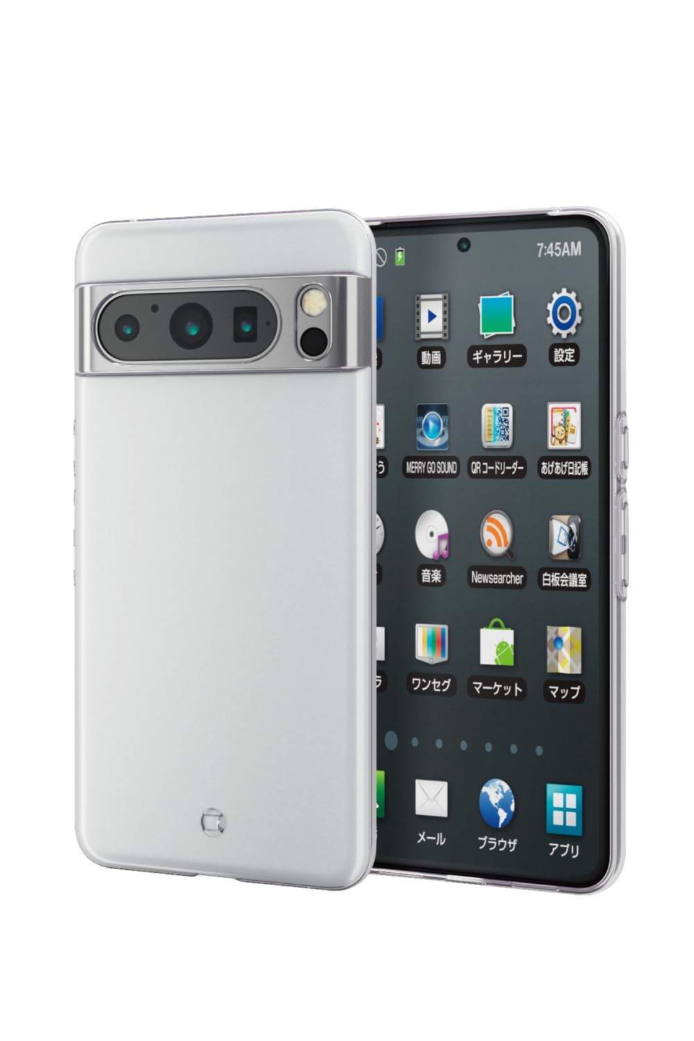 エレコム Google Pixel 8 Pro ケース ソフト TPU オールクリア 極み設計 ワイヤレス充電対応 ストラップホール付き クリア PM-P234UCTCR