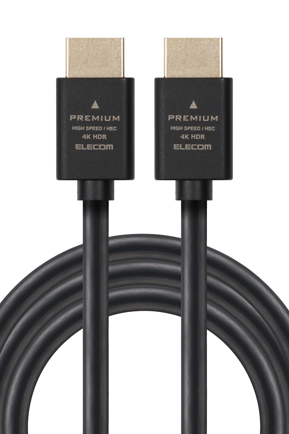 エレコム HDMI ケーブル 3m Ver2.0 プレミアム 4K2K(60Hz) Premium HDMI(R) Cable規格認証済み 18Gbps テレビ・パソコン・ゲーム機などに e ARC 