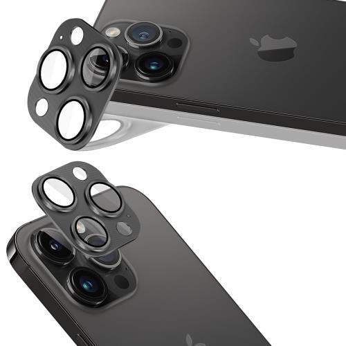 用 i Phone 14 Pro/i Phone 14 Pro Max カメラレンズ 保護 カバー 2枚 2枚セット アルミ合金製用 アイフォン14プロ / 14プロマックス カメラフィルム 用 いp