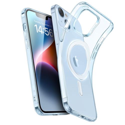 薄型軽量・Magsafe対応ESR いphone14 ケース iphone13 ケース 薄型 柔軟 ワイヤレス充電 軍用規格保護 黄変耐性 耐傷性 i Phone14 ケース i Phone13ケース