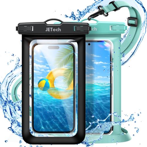 JEDirect スマホ 防水ケース 防水ポーチ i Phone 16 15 14 13 12 Pro Max Plus/Samsung Galaxy S24 S23 Ultraなど 最大7.2インチ
