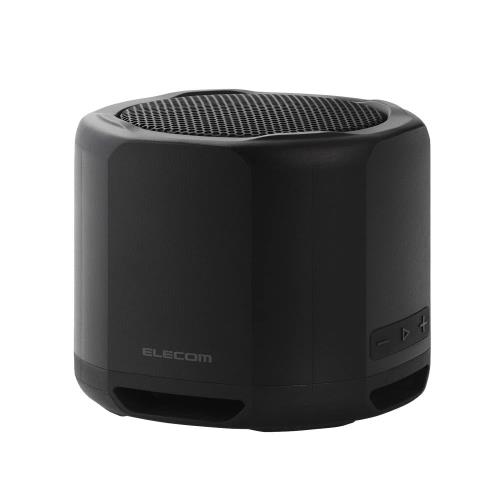 エレコム ワイヤレススピーカー Bluetooth 防水 IPX6 小型 ポータブル (USB タイプC充電 / 7.5W / 11時間連続再生 / Bluetooth 5.3 / micro SDカ