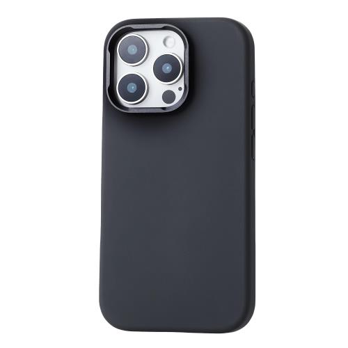 エレコム i Phone 16 Pro ケース シリコン 隠しスタンド 磁石 マグネット ハイブリッド ほこりが付きにくい ワイヤレス充電対応 ブラック PM-A24CHVSCSTBK